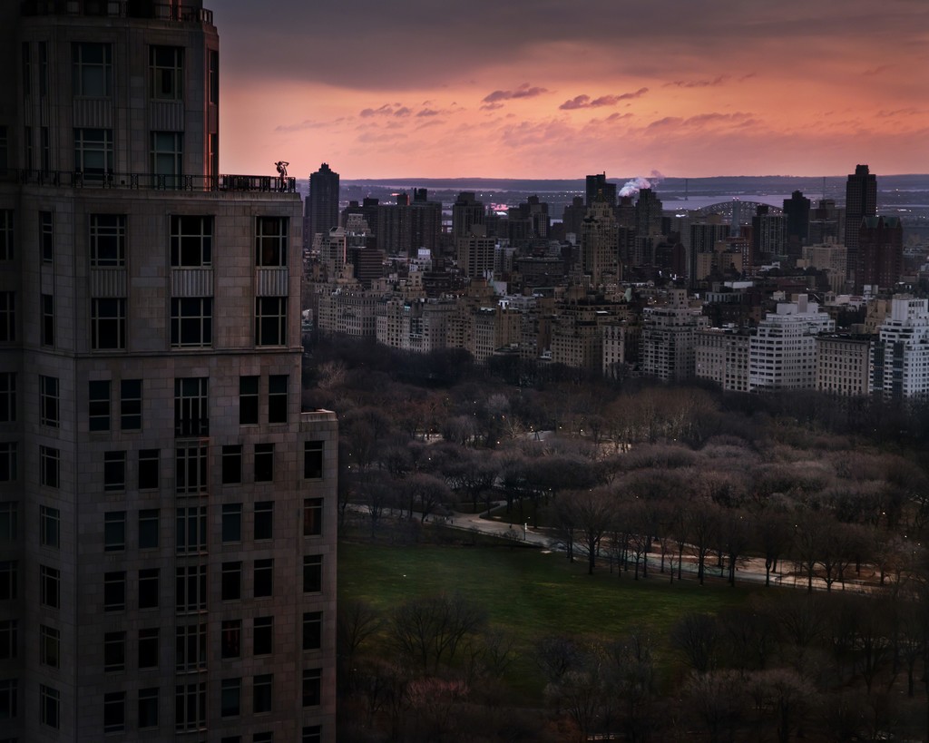 David Drebin, ‘Girl Over Central Park’, 2012, Photography, Digital C Print, Contessa Gallery