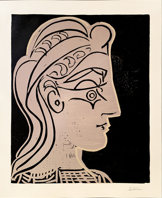 Pablo Picasso, ‘Tete de Femme de profil’, 1959, Fairhead Fine Art Limited