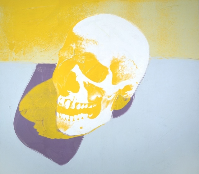 Andy Warhol, ‘Skull’, 1976, Painting, Synthetic polymer paint and silkscreen ink on canvas, Gagosian