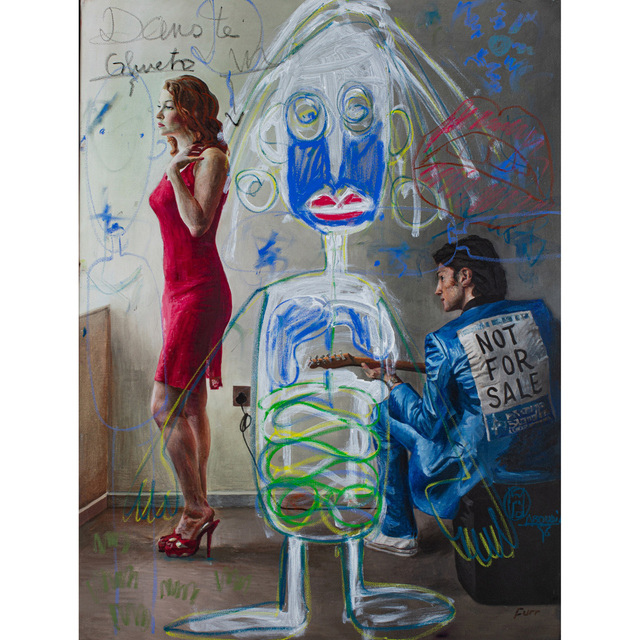 Christian Furr, ‘Untitled’, 2017, Mixed Media, Mixed media on canvas, PIASA