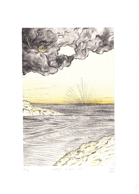 Nina Torr, ‘Goodbye's too good a word’, 2019, Print, Two colour lithograph, David Krut Projects