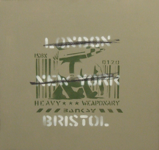 Banksy, ‘London, New York, Bristol (Heavy Weaponry)’, 2000, Andipa
