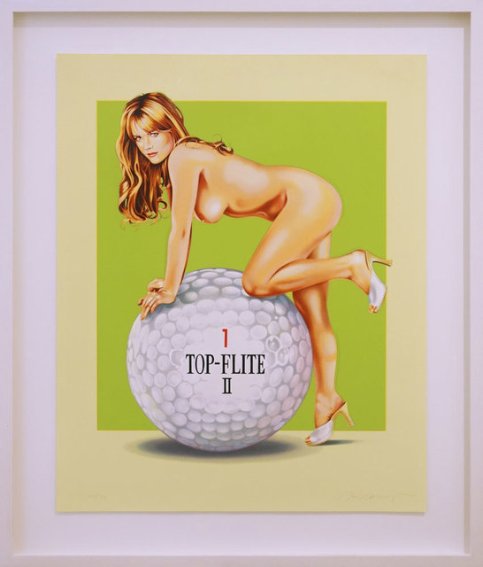 Mel Ramos, ‘Top Flite 2’, 2001, Galerie Kellermann