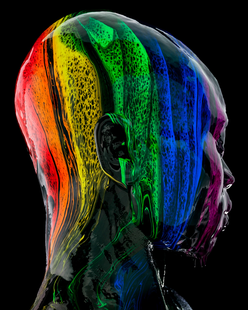Tim Tadder, ‘Black is a Color - Lightfoot’, 2020, Photography, C-print on metallic paper mounted on acrylic, Avant Gallery