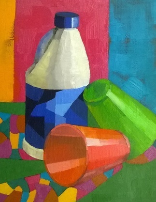 Ja'Rie Gray, ‘Shots of Bleach’, 2015, Painting, Oil on canvas, Craig Krull Gallery