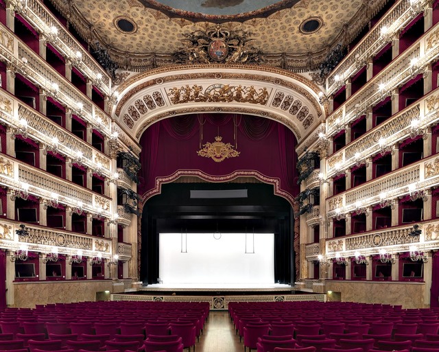 Massimo Listri, ‘Teatro Sao Carlos, Lisbon, Portugal’, 2017, Photography, Chromogenic Print - Framed, CHROMA GALLERY