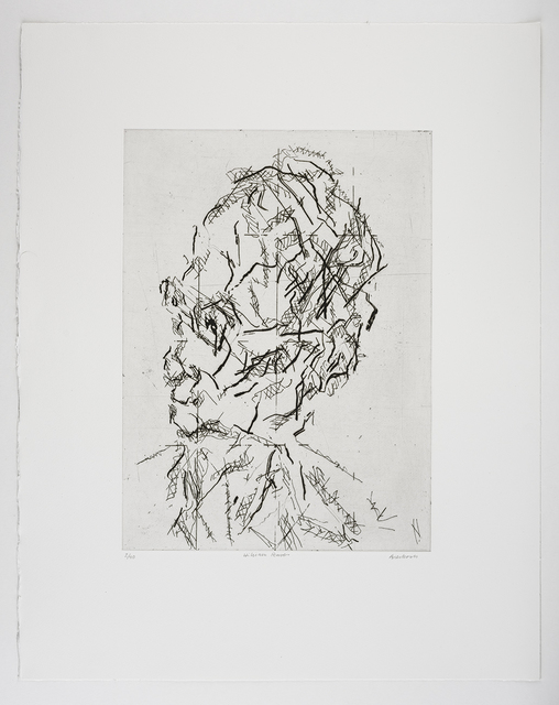 Frank Auerbach, ‘William Feaver’, 2007, Marlborough London