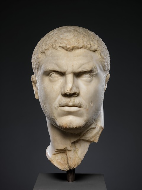 Unknown Roman, ‘Marble portrait of the emperor Caracalla’, 212–217, The Metropolitan Museum of Art