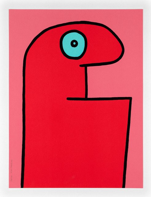 Thierry Noir, ‘Red Head. Ed 25.’, 2015, Print, Screenprint, Kumi Contemporary / Verso Contemporary
