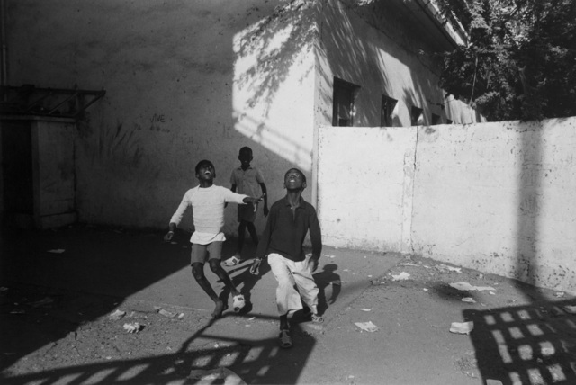 Louis Draper, ‘Soccer Game, Dakar, Senegal’, 1978, Photography, Gelatin silver print, printed c. 1978, Bruce Silverstein Gallery