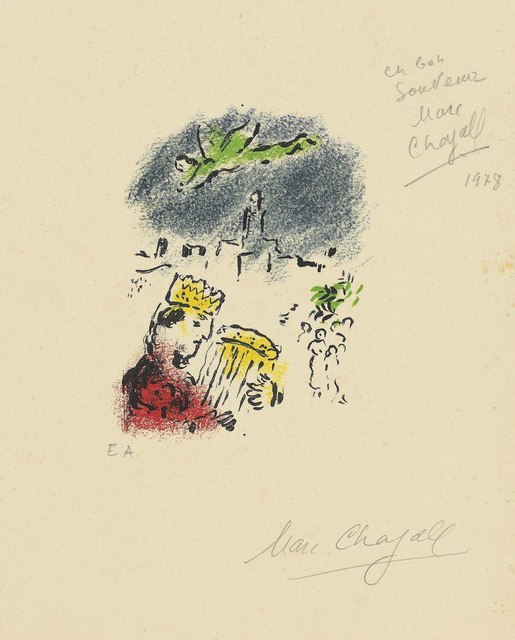Marc Chagall, ‘David’, 1973, Christie's