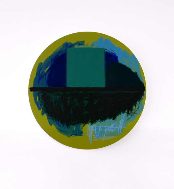 Günter Tuzina, ‘Untitled’, 2017, Painting, Acrylic, oil and crayon on wood, Slewe Gallery