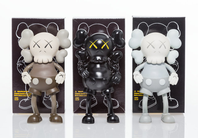 KAWS, ‘Companion (Black)’, 1999, Other, Painted cast vinyl, Heritage Auctions