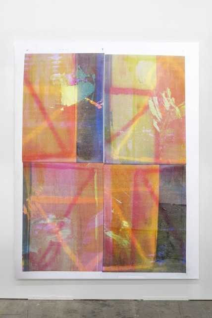 Baptiste Caccia, ‘Noix sur parca n°9’, 2014, Painting, Silkscreen, acrylic on canvas, Magenta Plains