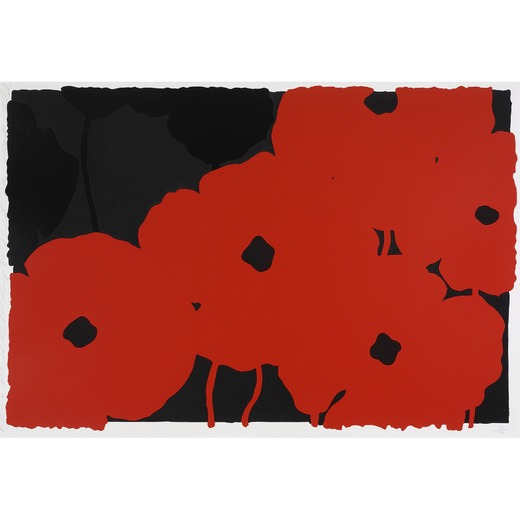 Donald Sultan - Reds and Blacks