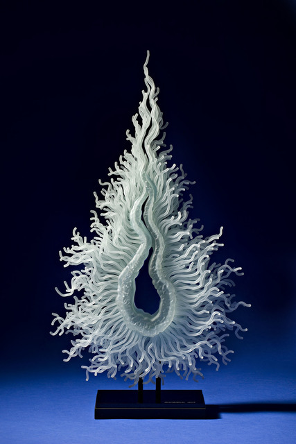 William LeQuier, ‘Vestige’, 2019, Sculpture, Glass, steel base, HABATAT