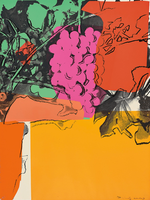 Andy Warhol, ‘Grapes’, 1979, Phillips