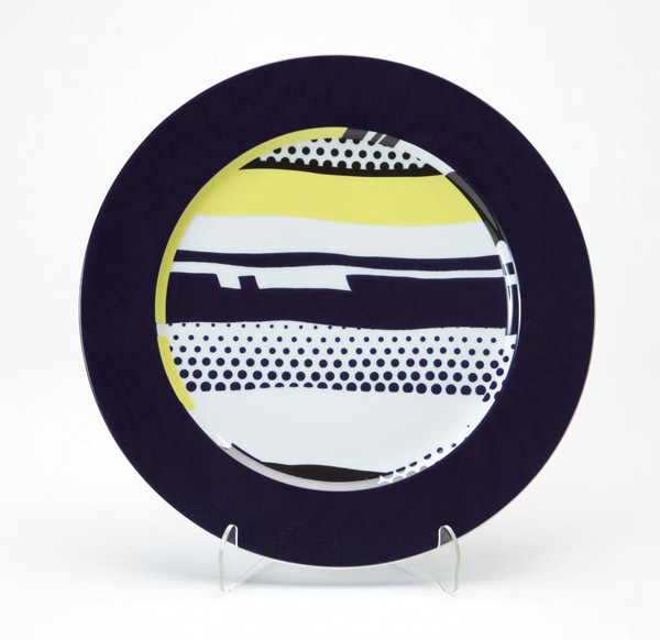 Roy Lichtenstein, ‘Untitled’, 1987, Design/Decorative Art, Limited edition ceramic plate, Elizabeth Clement Fine Art