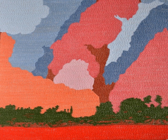 Karine Boulanger, ‘Elizabeth’, 2015, Textile Arts, Silk on linen embroidery, Spotte Art