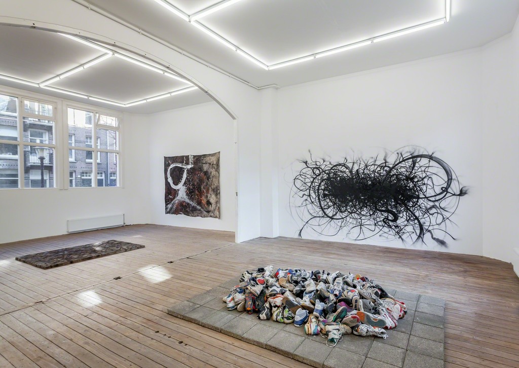 Installation view of Abstract Vandalism with work by Nug and Niels Shoe Meulman. Photo Peter Tijhuis. Installation view of Abstract Vandalism with work by Nug and Niels Shoe Meulman. Photo Peter Tijhuis.