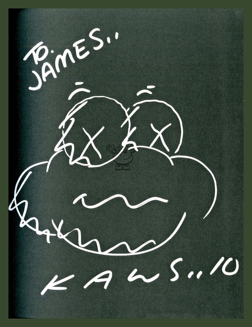 KAWS, ‘Original Cloud Drawing dedicated to James’, 2010, Alpha 137 Gallery