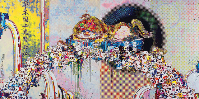 Takashi Murakami, ‘As The Interdimensional Waves Run Through Me’, 2012, Dope! Gallery