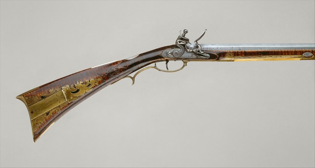 Jacob Kuntz, ‘Flintlock Rifle’, ca. 1810–1815, The Metropolitan Museum of Art