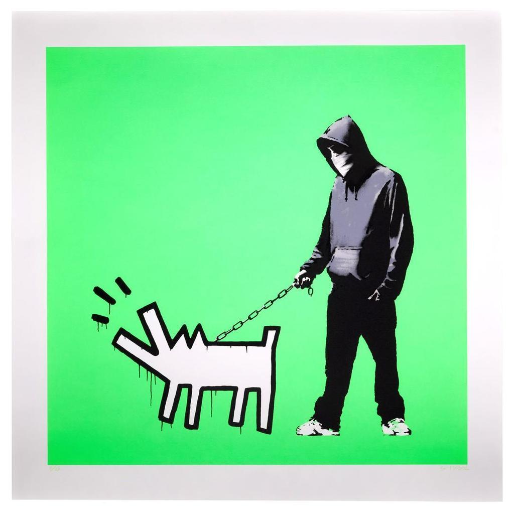 Banksy - Choose Your Weapon (Fluoro Green)
