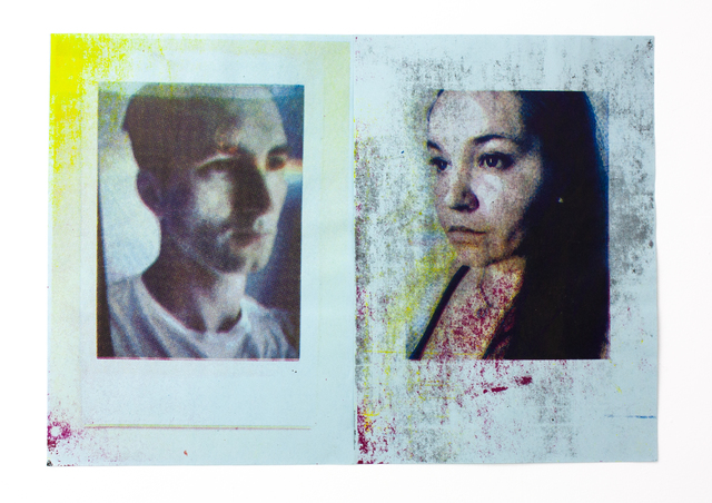 2060BC, ‘The Charlatans (Blue Diptych)’, 2020, Print, Silkscreen Print on Poundland Paper, IFAC Arts