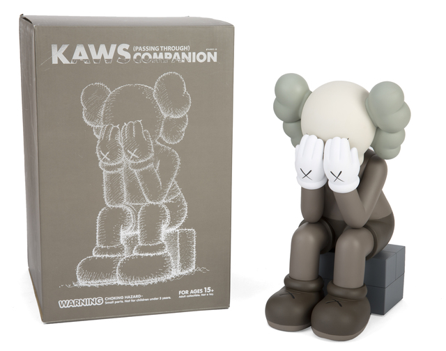 KAWS, ‘Kaws Companion: Passing Through (brown)’, 2013, Julien's Auctions