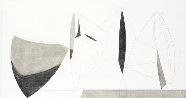 David A. Dreyer, ‘When Plants Dream The Dreamer The Dream The Dream Dreamt’, 2015-2020, Painting, Oil and graphite on canvas, Valley House Gallery & Sculpture Garden