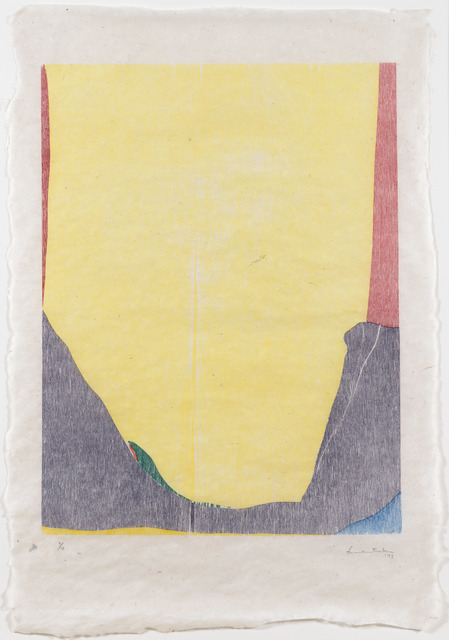 Helen Frankenthaler, ‘East and Beyond’, 1973, Print, Woodcut, Leslie Sacks Gallery