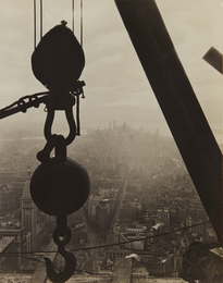 The view onto Lower Manhattan from the Empire State Building