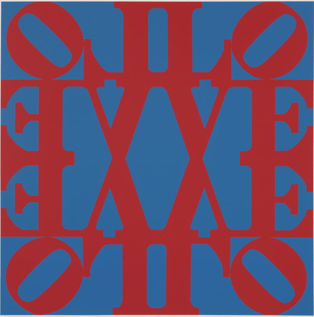 Robert Indiana, ‘The Great LOVE (Red Blue)’, 2014, Cancer Research Institute: Benefit Auction 2019
