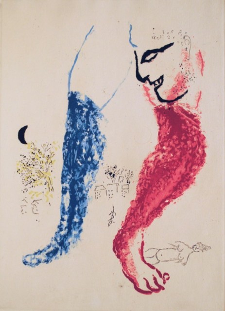 Marc Chagall, ‘De Mauvais Sujets VI’, 1958, Altmans Gallery