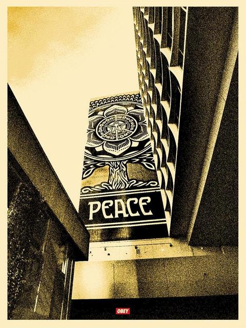 Shepard Fairey, ‘Obey Giant Peace Tree Gold Version ’, 2015, New Union Gallery