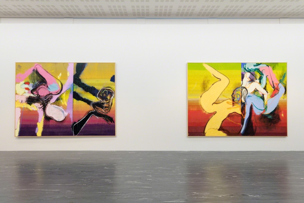 Exhibition View Daniel Richter – Lonely Old Slogans, Photo: © Belvedere, Vienna, 2017 Exhibition View Daniel Richter – Lonely Old Slogans, Photo: © Belvedere, Vienna, 2017