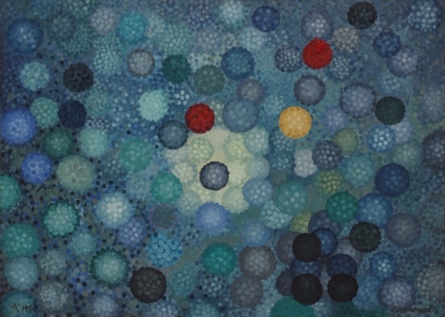 Oskar Fischinger, ‘Atoms’, 1950, AbExArt