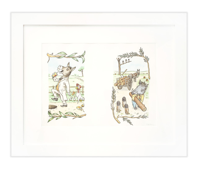 Todd Francis, ‘"FABLES" MULE AND HOG’, Subliminal Projects