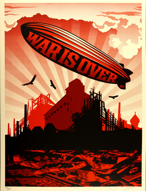 Shepard Fairey (OBEY), ‘War Is Over’, 2007, Chiswick Auctions