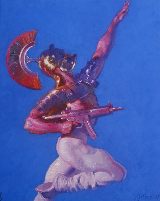 John Asaro, ‘Drunk with Wine and Passion’, 2020, Painting, Oil on Linen, Ethos Contemporary Art