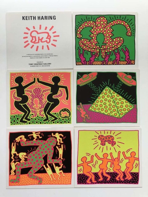 Keith Haring, ‘The Fertility Suite, Tony Shafrazi gallery promotional cards’, 1983, Gallery 52