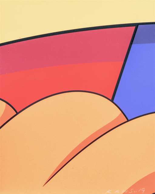 KAWS, ‘MOCAD Print’, 2019, Print, Screen print in colours on paper, Tate Ward Auctions