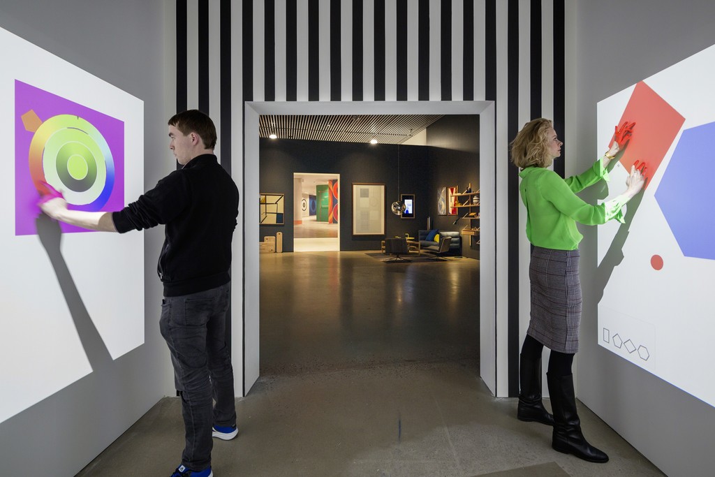Installation view of "Form, Colour, Plane" at Aros Aarhus Kunstmuseum, Aarhus (2015) Installation view of "Form, Colour, Plane" at Aros Aarhus Kunstmuseum, Aarhus (2015)