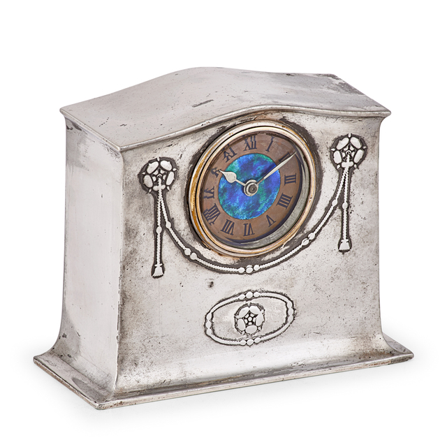 Liberty & Company Liberty & Co. Tudric Mantel Clock (early 20th c