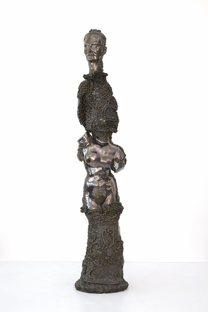 Francesca DiMattio, ‘FDR Caryatid’, 2019, Sculpture, Glaze on porcelain, Salon 94