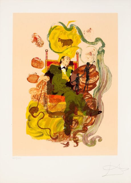 Salvador Dalí, ‘Dali Dreams’, 1978, Print, Lithograph in colors on Arches paper, Heritage Auctions