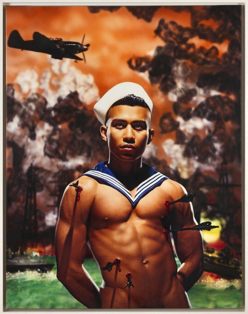 Pierre et Gilles, ‘Saint Sébastien de la Guerre’, 2009, Maison Particulière