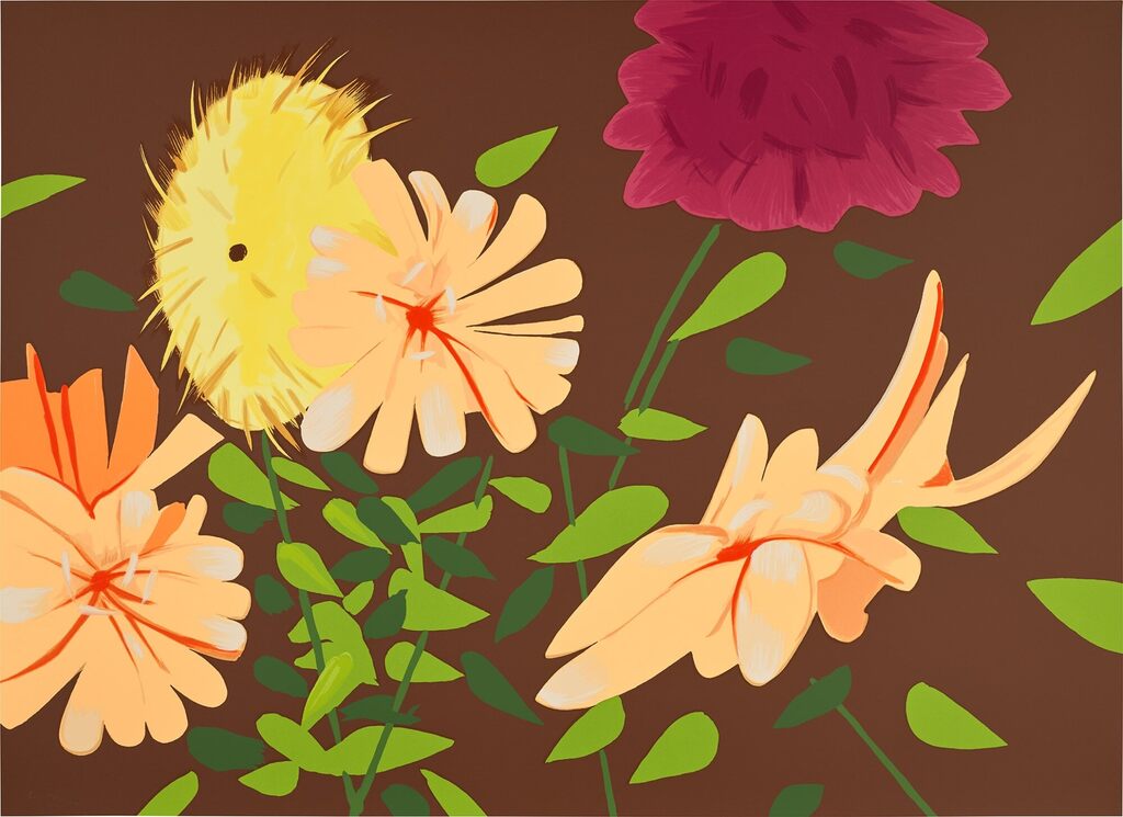 Alex Katz - Late Summer Flowers (S. 519)