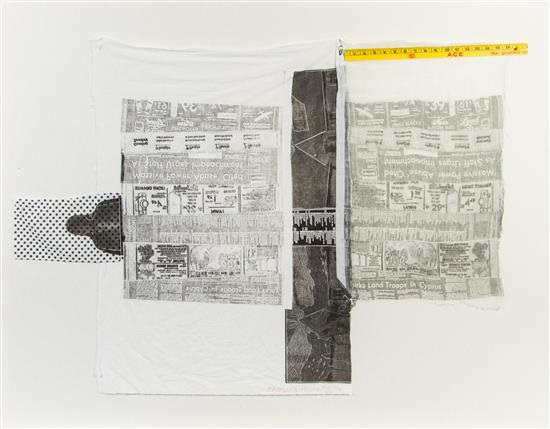 Robert Rauschenberg, ‘Sheephead (from Airport Series)’, 1974, Jim Kempner Fine Art